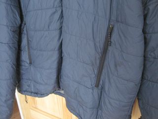 Chaqueta t 3XL acolchada azul grisáceo