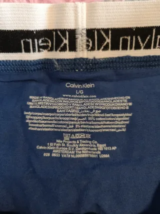 Pack 3 Calzoncillos Boxer Calvin Klein tallas M/L