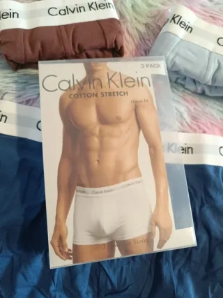 Pack 3 Calzoncillos Boxer Calvin Klein tallas M/L