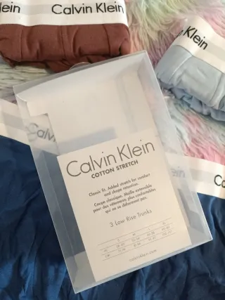 Pack 3 Calzoncillos Boxer Calvin Klein tallas M/L