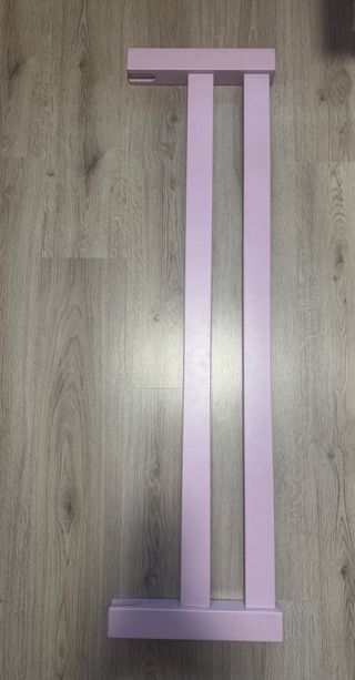 Barrera de cama infantil color lila