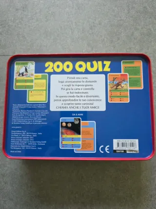 Quiz Box - Carte con 200 Quiz