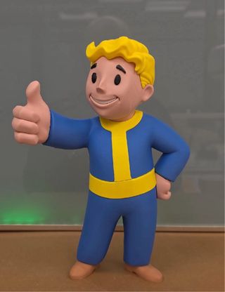 Busto Fallout Vault Boy 25cm Stampa 3D