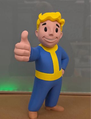 Busto Fallout Vault Boy 25cm Stampa 3D