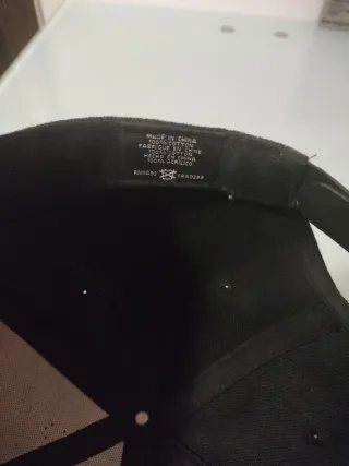 Gorra estilo béisbol