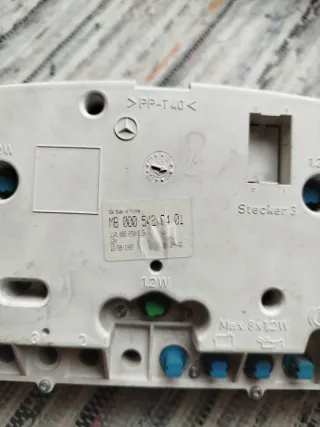 Cuadro instrumentos Mercedes Vito 110d