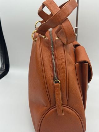 Bolso Bvlgari Naranja Piel