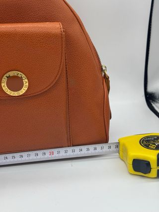 Bolso Bvlgari Naranja Piel
