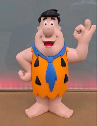 Busto Fred Flintstone stampa 3D