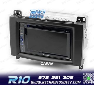 MARCO NEGRO RADIO 2-DIN MERCEDES CLASE A W169 CLASE ? W245