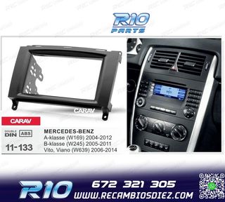 MARCO NEGRO RADIO 2-DIN MERCEDES CLASE A W169 CLASE ? W245