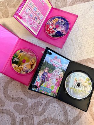 Lote 3 Películas Barbie DVD (Español)