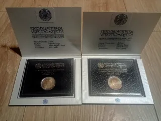 Carteras Vaticano 2022 Papa VI y Teresa Calcuta