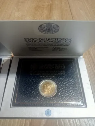 Carteras Vaticano 2022 Papa VI y Teresa Calcuta