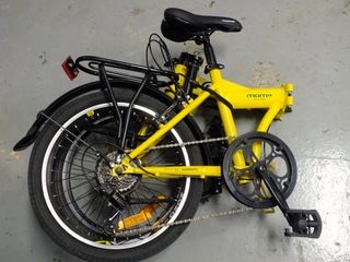 Bicicleta Plegable con pinchazo Moma Bikes