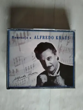 Homenaje a Alfredo Kraus 3 CD Clásica/Ópera