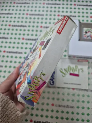 Snoopy's Magic Show Game Boy