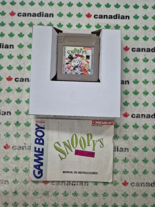 Snoopy's Magic Show Game Boy
