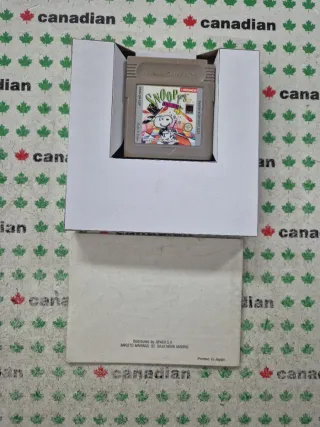 Snoopy's Magic Show Game Boy