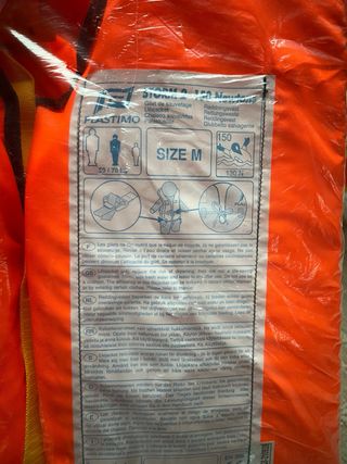 Chaleco salvavidas naranja