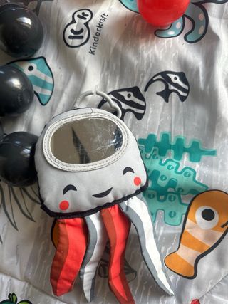 Alfombra de juegos infantil con animales marinos