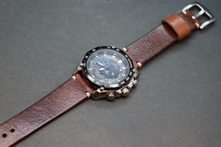 Correa reloj cuero artesanal hecha a mano 20mm 22m