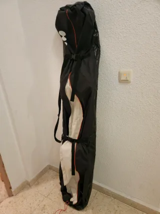 Tabla de Snowboard Verde con Fijaciones