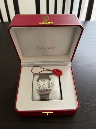 Reloj Cartier Santos Blanco