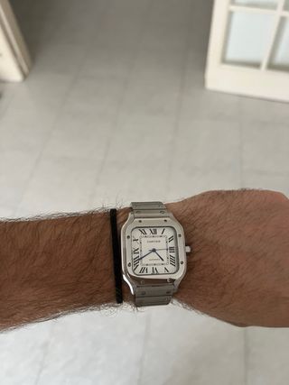 Reloj Cartier Santos Blanco