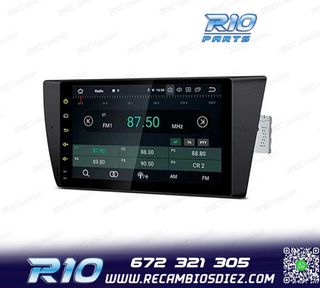 RADIO GPS ANDROID 14 BMW E90 E91 E92 E93 PANTALLA 9" TACTIL