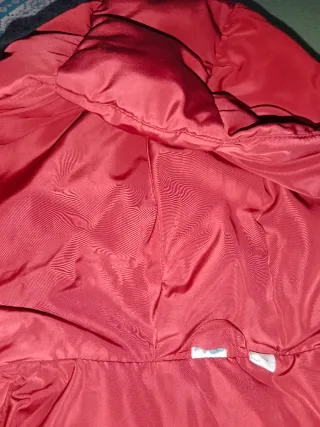 Giaccone bambina bordeaux