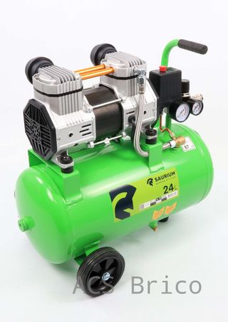 Compresor Aire Silencioso 24L - 2HP - 37185 - Saurium