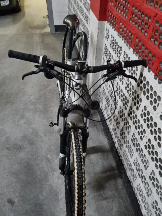 Bicicleta de Montaña Giant Blanca