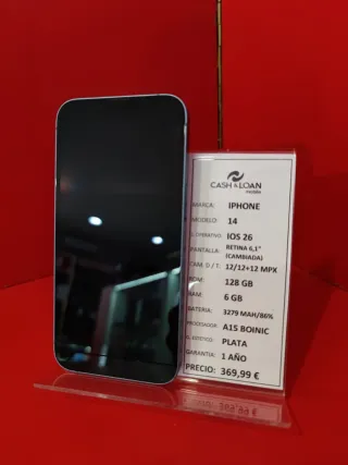 iPhone 14 128GB Azul