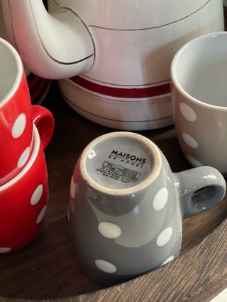 Set 4 tazzine Maison du Monde pois