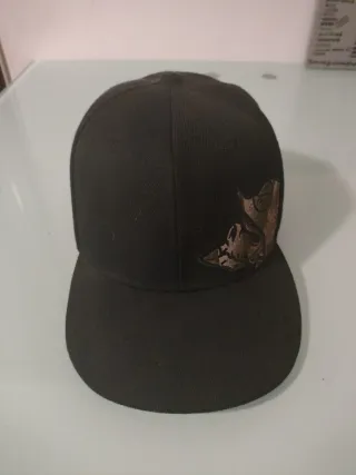 Gorra estilo béisbol negra