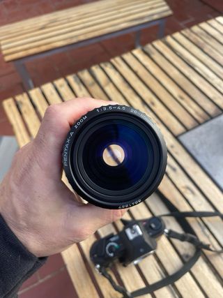 Pentax P30n réflex analógica + objetivo Pentax-A 2