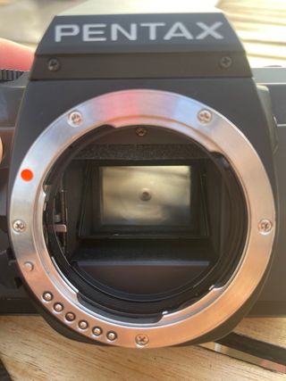 Pentax P30n réflex analógica + objetivo Pentax-A 2