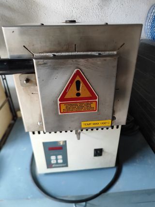 Horno de precalentamiento prótesis dental/ joyería