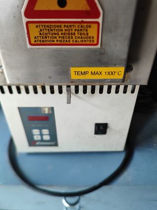 Horno de precalentamiento prótesis dental/ joyería