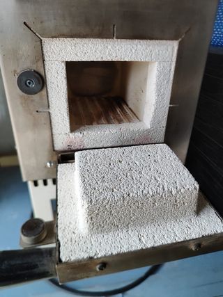 Horno de precalentamiento prótesis dental/ joyería