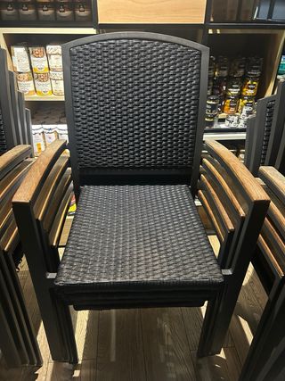 Mobiliario para terraza de bar o restaurante