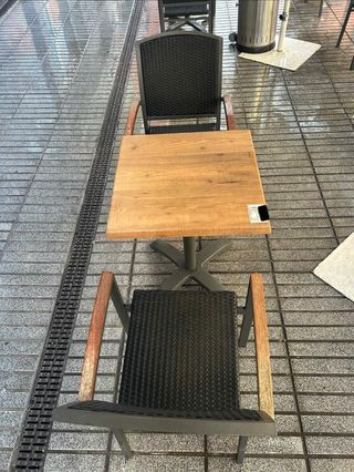 Mobiliario para terraza de bar o restaurante