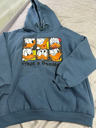 Sudadera Donald y Chaqueta Zara Talla M