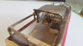 Maqueta Lancha Motora Antigua