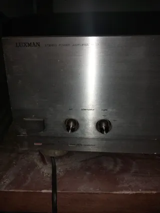 Amplificador Luxman M-03 Negro