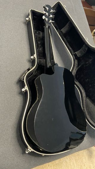 Guitarra Electroacústica Fender Negra