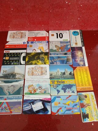 Lote 94 carte telefoniche mondiali