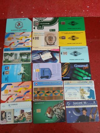 Lote 94 carte telefoniche mondiali