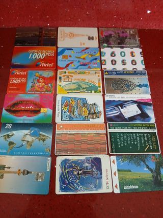 Lote 94 carte telefoniche mondiali
